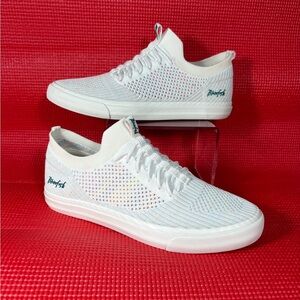 Blowfish Malibu Momoko White/Off White Knitted Pull On Sneakers W's Size 10
